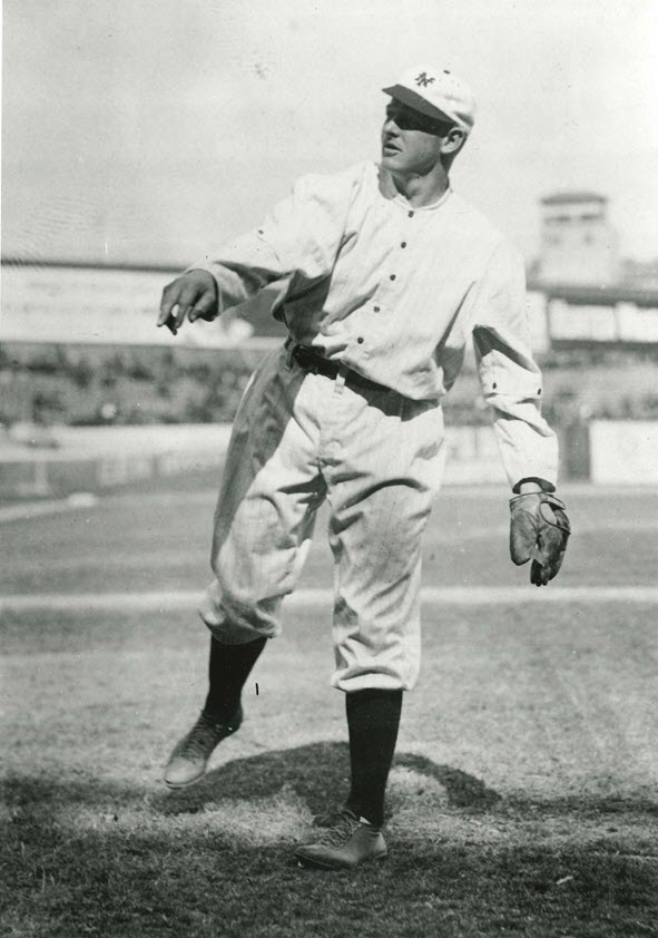 Christy Mathewson Pitching